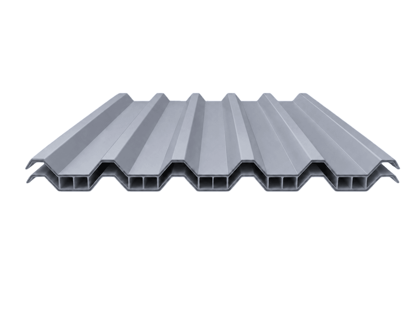 רעף PVC בצבע אפור